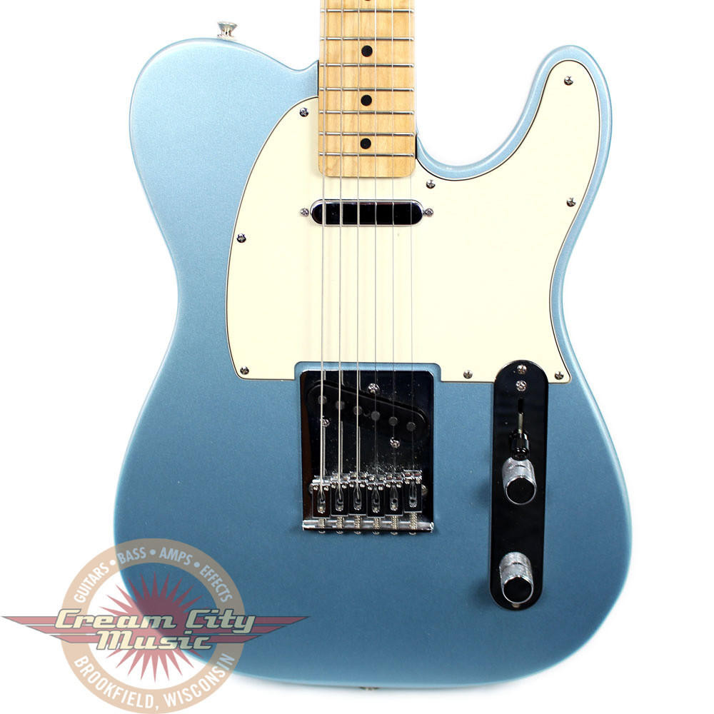 2004 Fender MIM Standard Series Telecaster Electric Guitar Agave