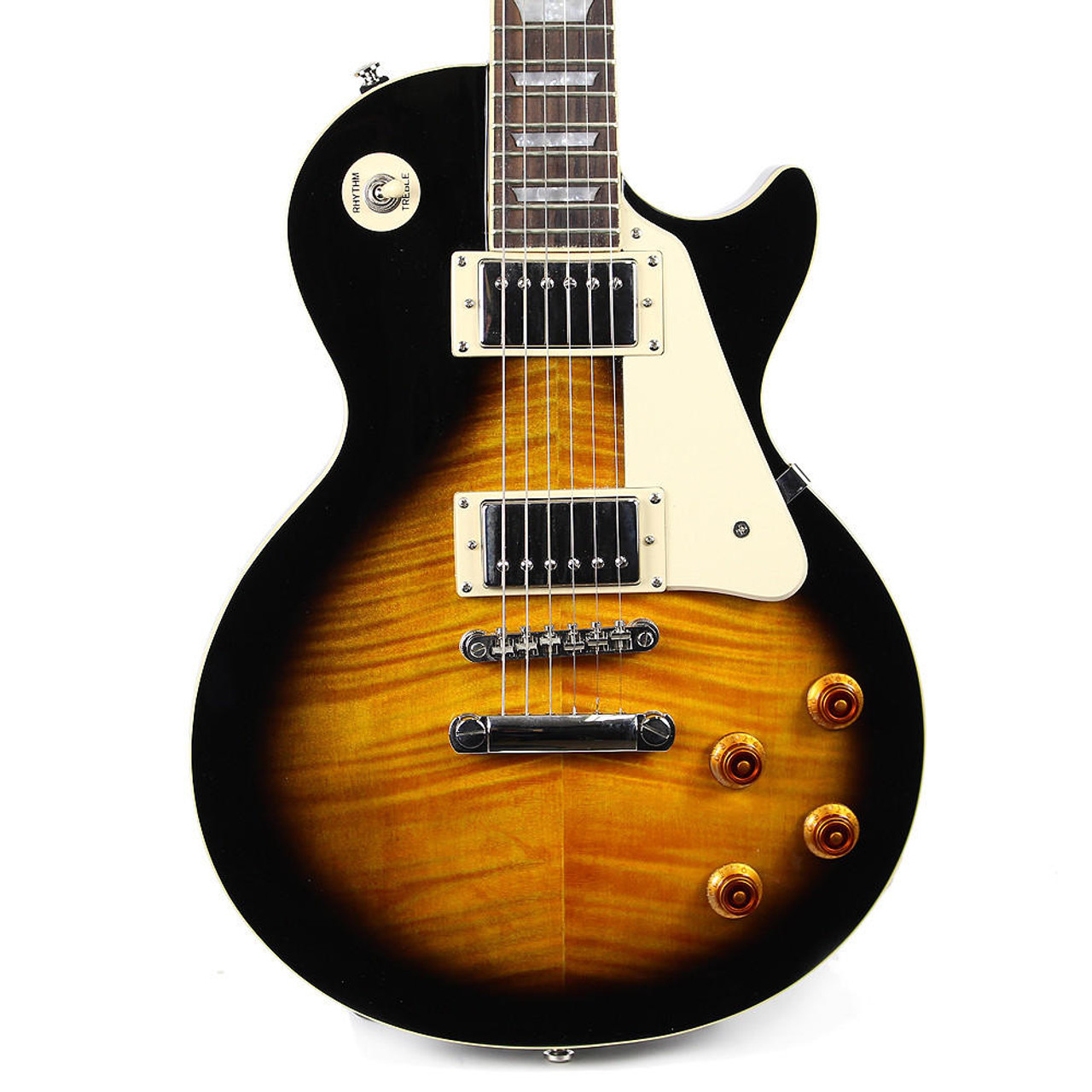 Used Epiphone Les Paul Standard Plus Top Tobacco Sunburst | Cream