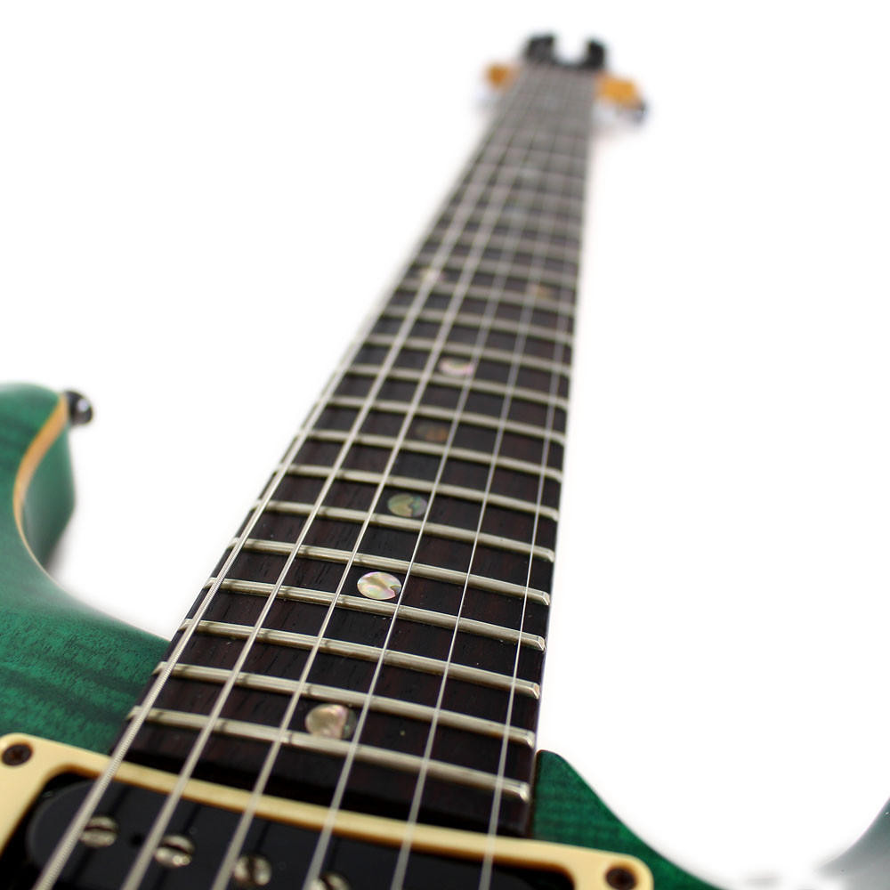 1993 PRS CE-24 Electric Guitar Green Flame | Cream City Music