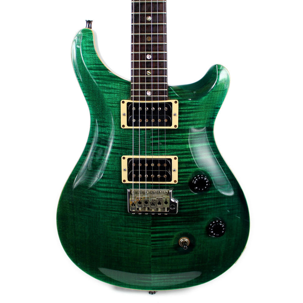 1993 PRS CE-24 Electric Guitar Green Flame | Cream City Music