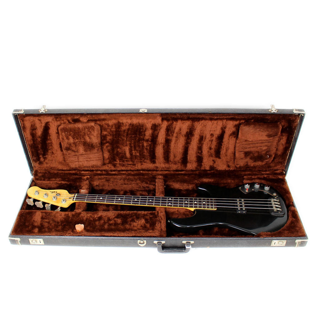 1982 G&L L-1000 Electric Bass Guitar Black | Cream City Music