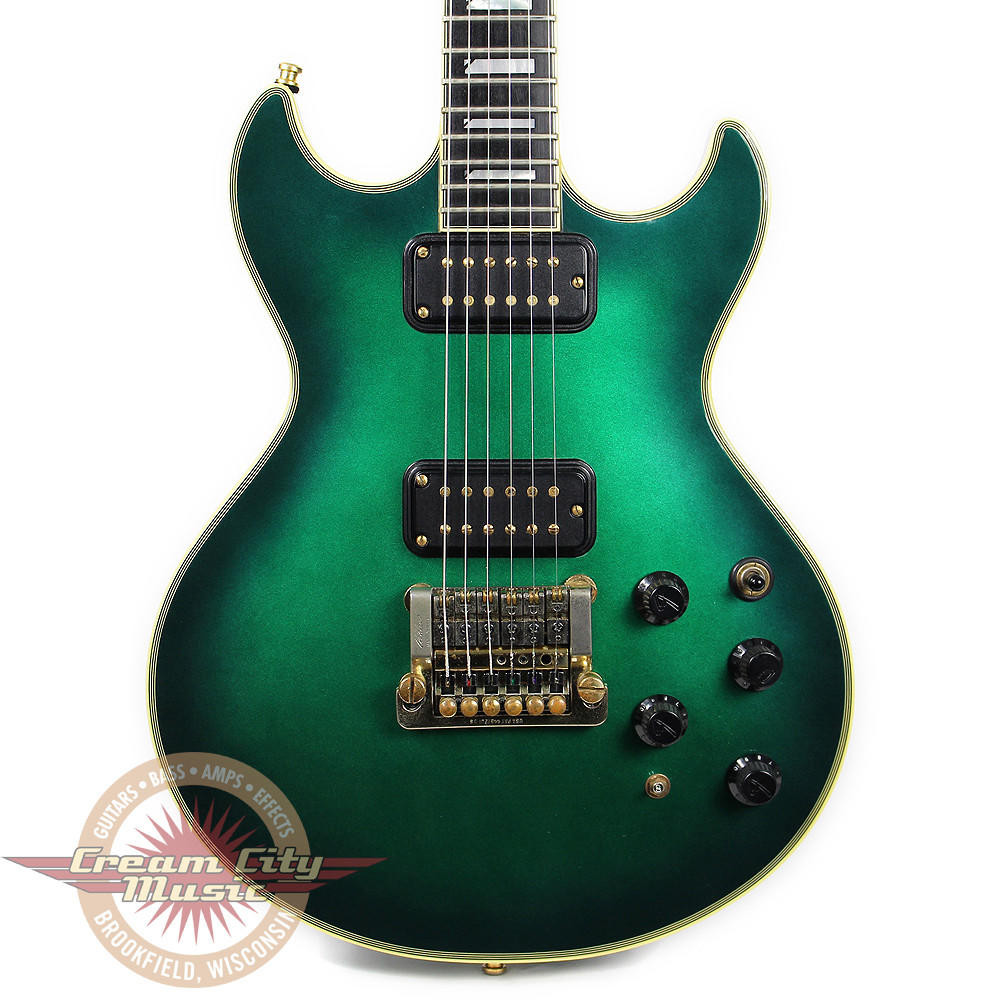 1984 Fender Master Series Flame Ultra Electric Guitar Greenburst