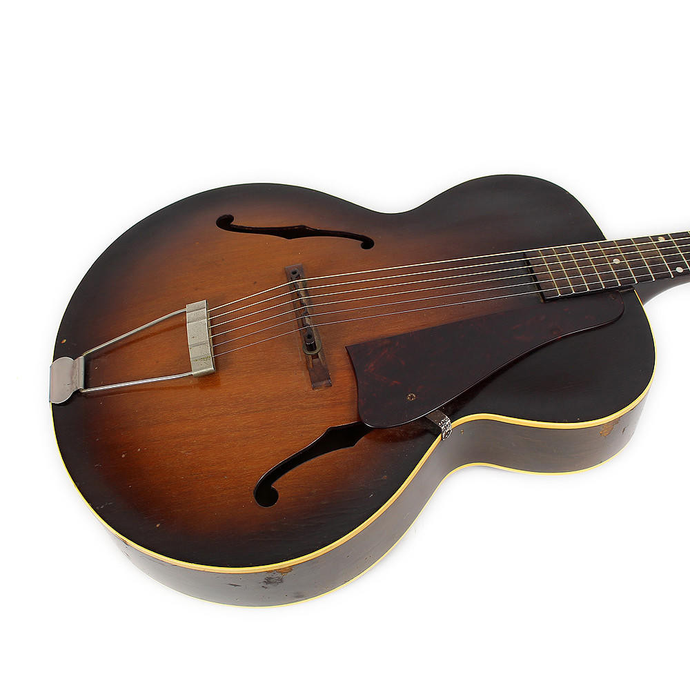 Vintage 1951 Gibson L-48 Archtop Acoustic Guitar Sunburst | Cream