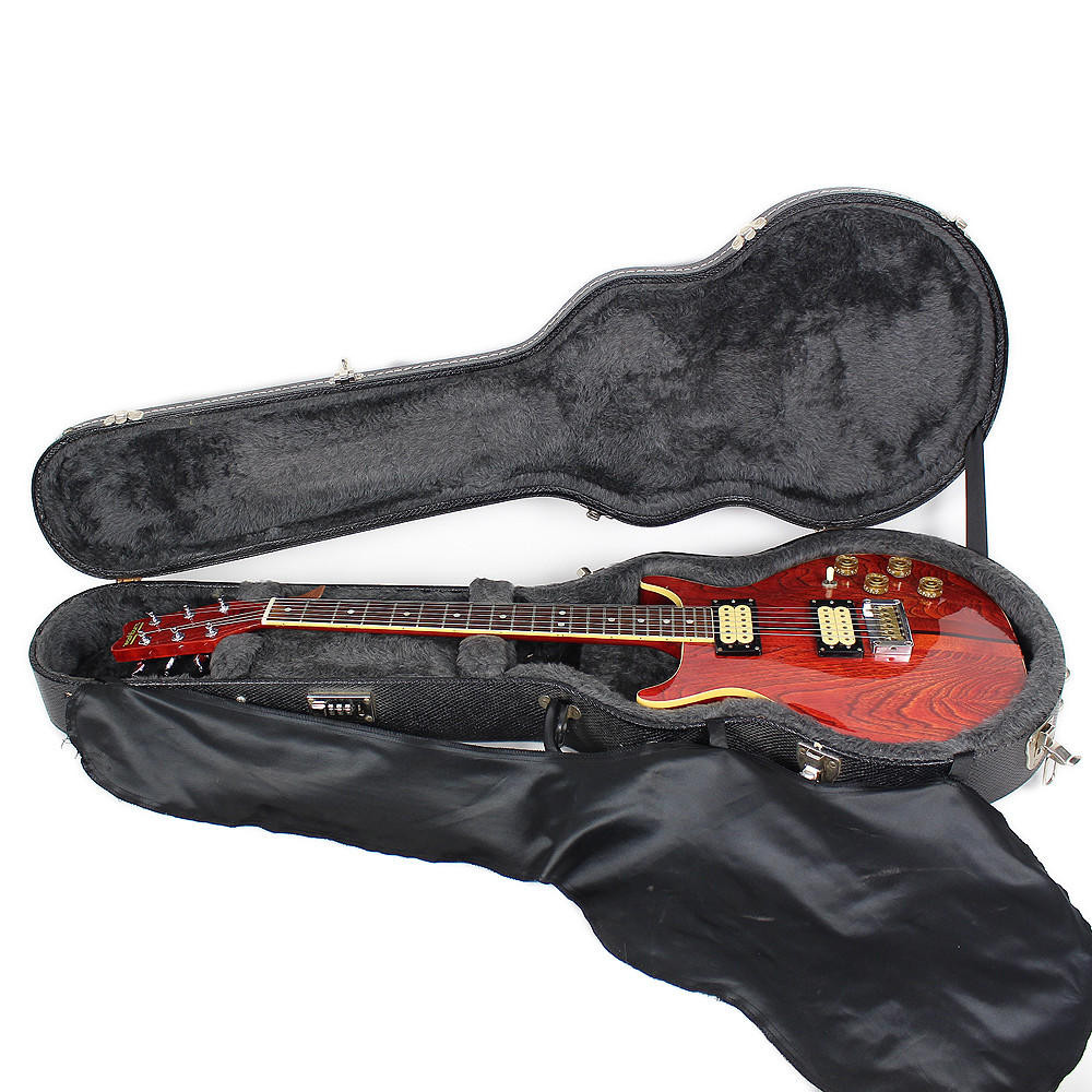 Vintage 1978 Washburn Wing Series Hawk Electric Guitar Cherry Finish Cream City Music