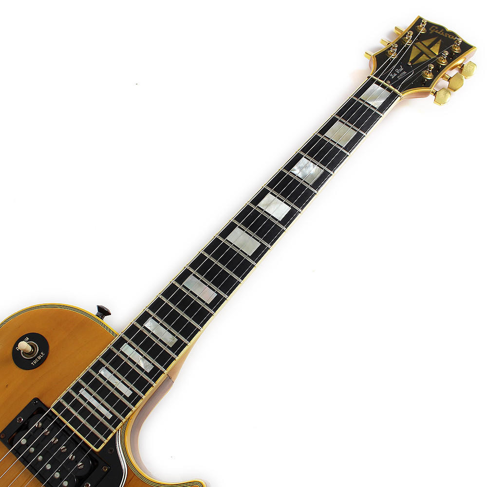 Vintage 1976 Gibson Les Paul Custom Electric Guitar Natural Finish