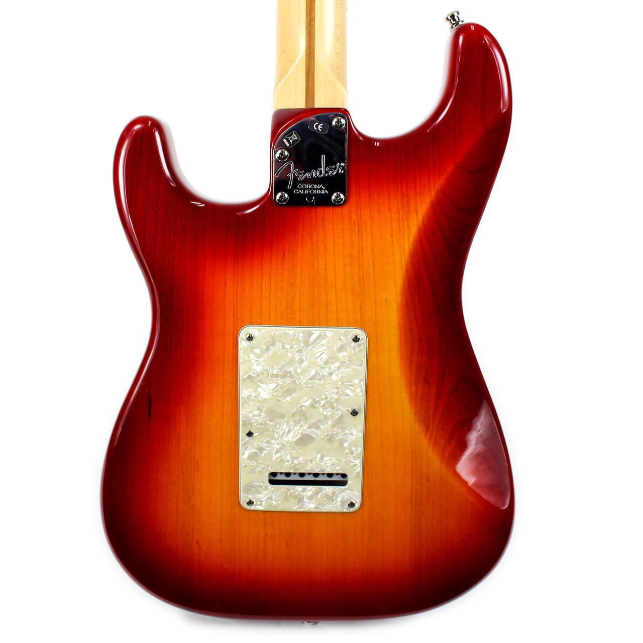 2005 USA Made Fender Deluxe Stratocaster Electric Guitar Cherry