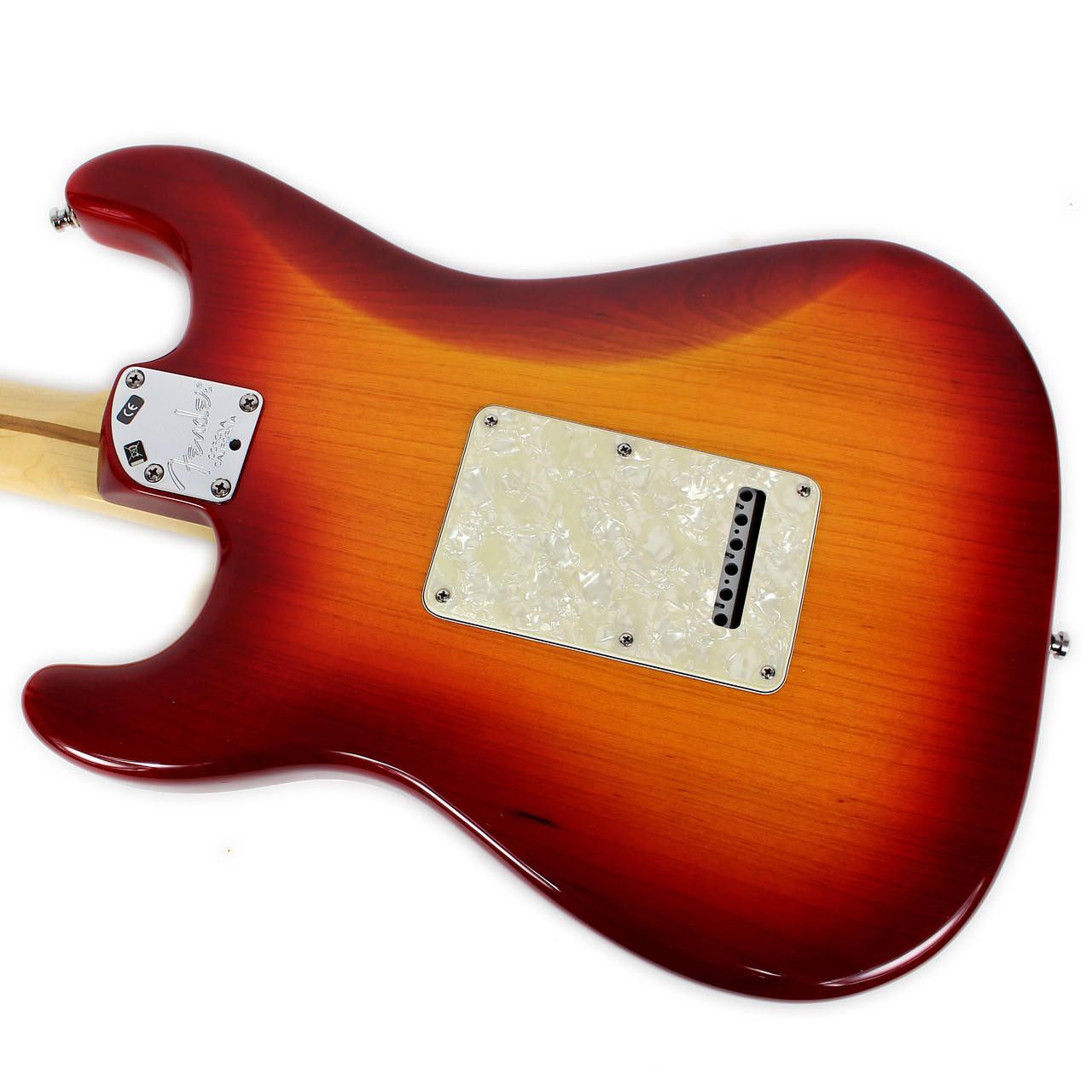 2005 USA Made Fender Deluxe Stratocaster Electric Guitar Cherry