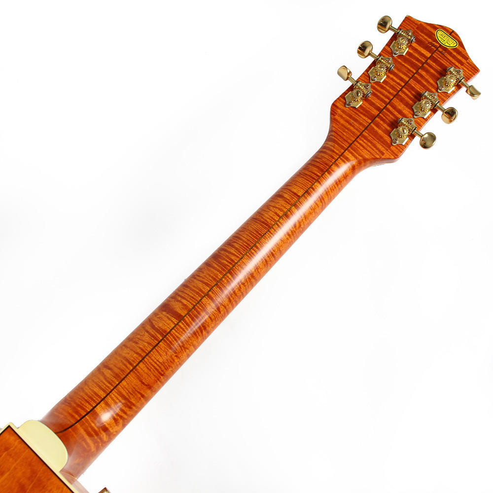 Gretsch USA Custom '59 6120 Chet Atkins Curly Maple Relic | Cream