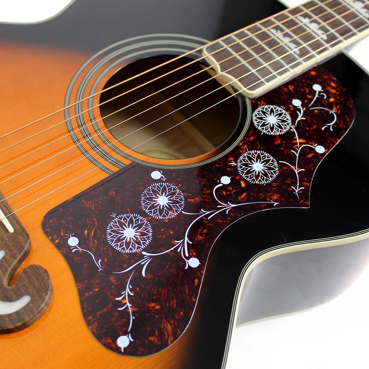 2010 Epiphone EJ-200 Jumbo Acoustic Guitar in Vintage