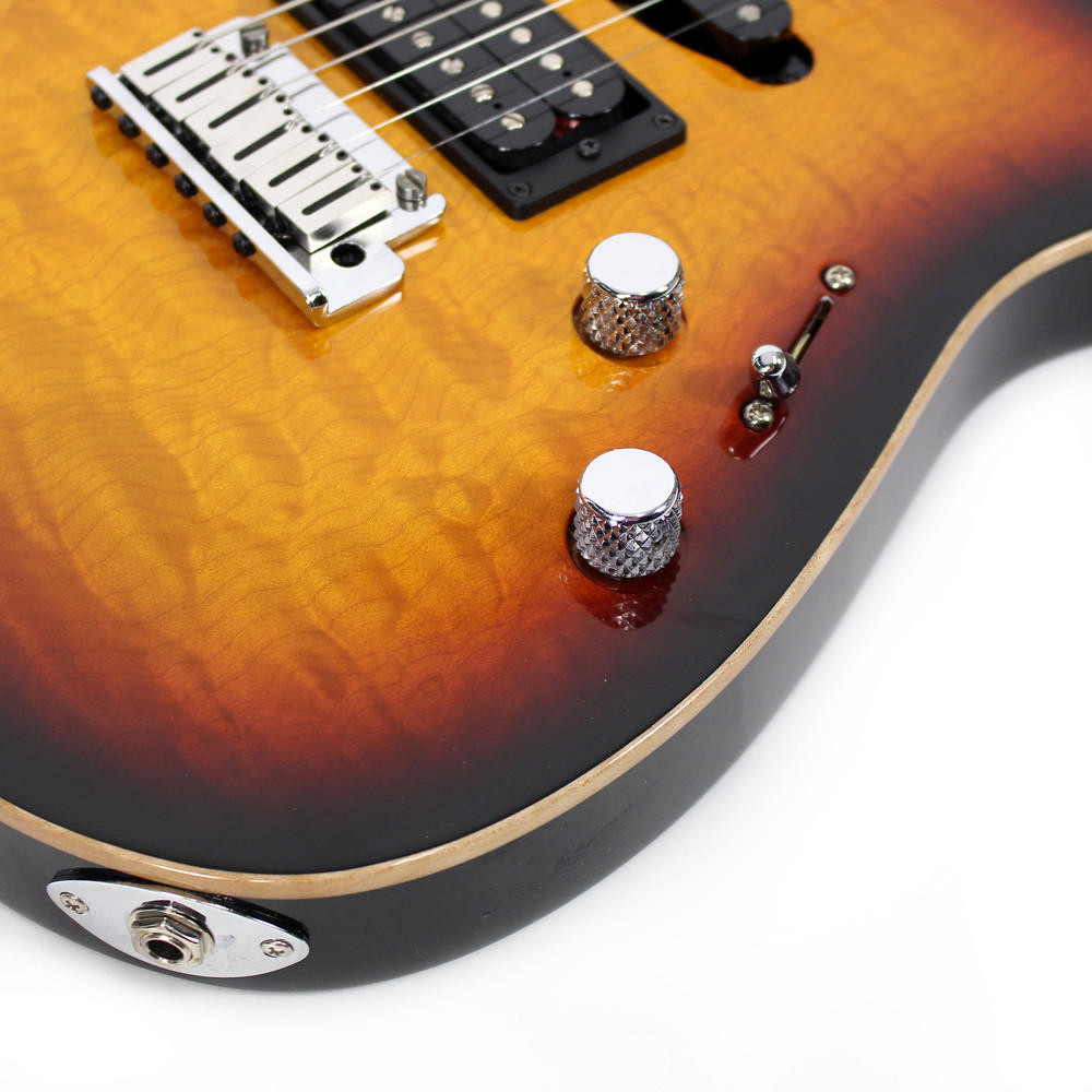 Fender Custom Shop CUST QMT STRAT HSS NOS REDBURST Stratocaster