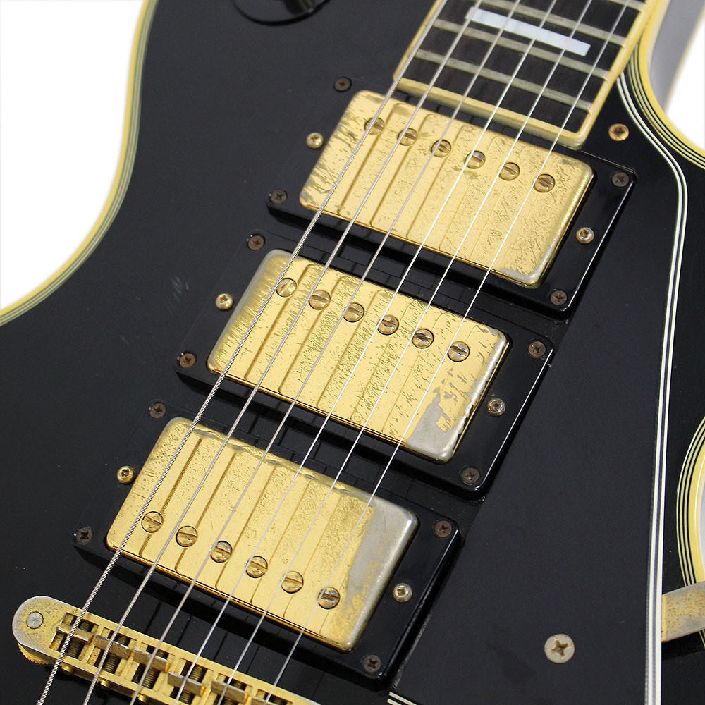 Vintage 1978 Gibson Les Paul Custom Black Beauty Electric Guitar