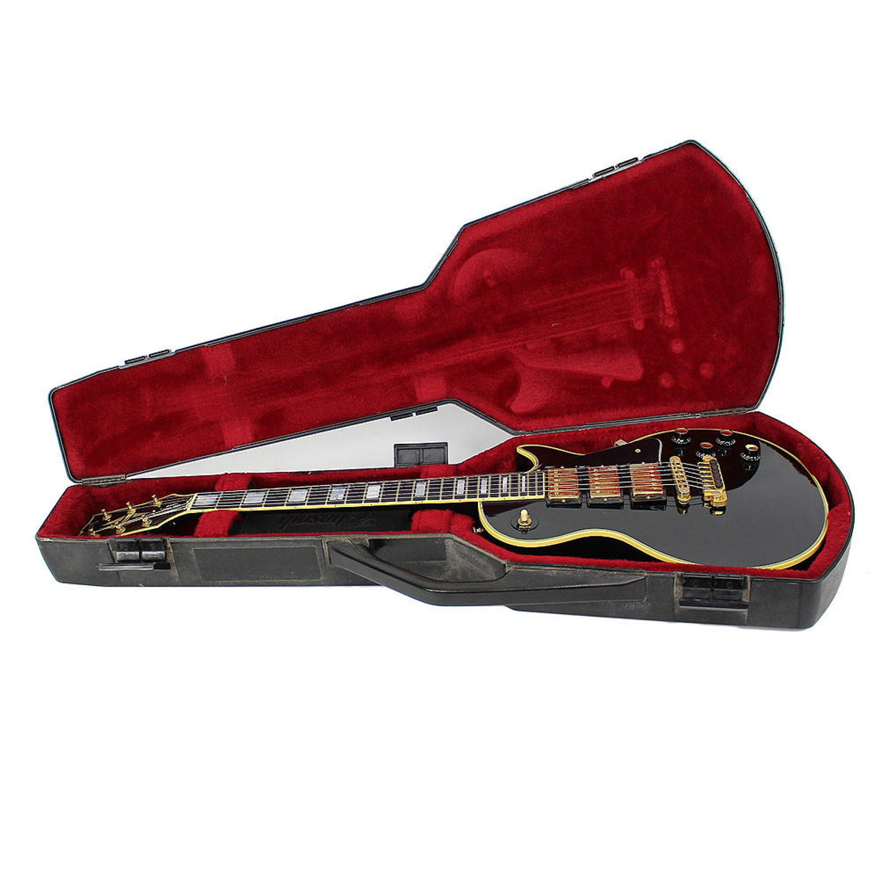 Vintage 1978 Gibson Les Paul Custom Black Beauty Electric