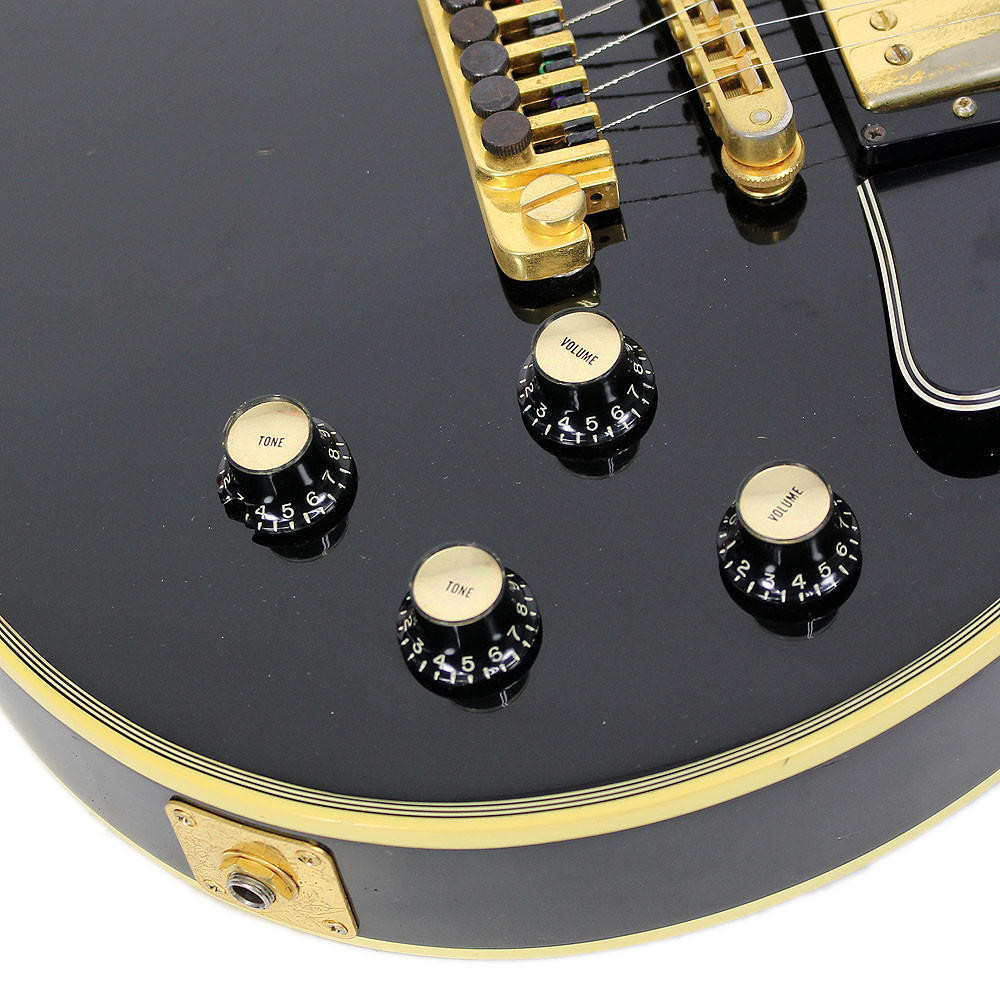 Vintage 1978 Gibson Les Paul Custom Black Beauty Electric Guitar