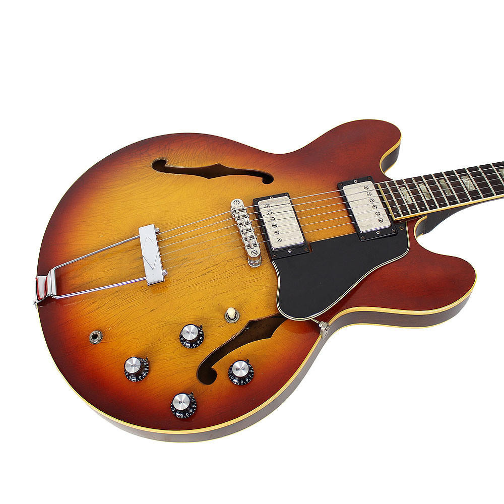 Vintage 1969 Gibson ES-335 TD Electric Guitar Cherry Sunburst