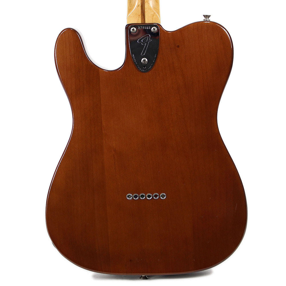 Vintage 1973 Fender Telecaster Custom Electric Guitar Mocha Finish