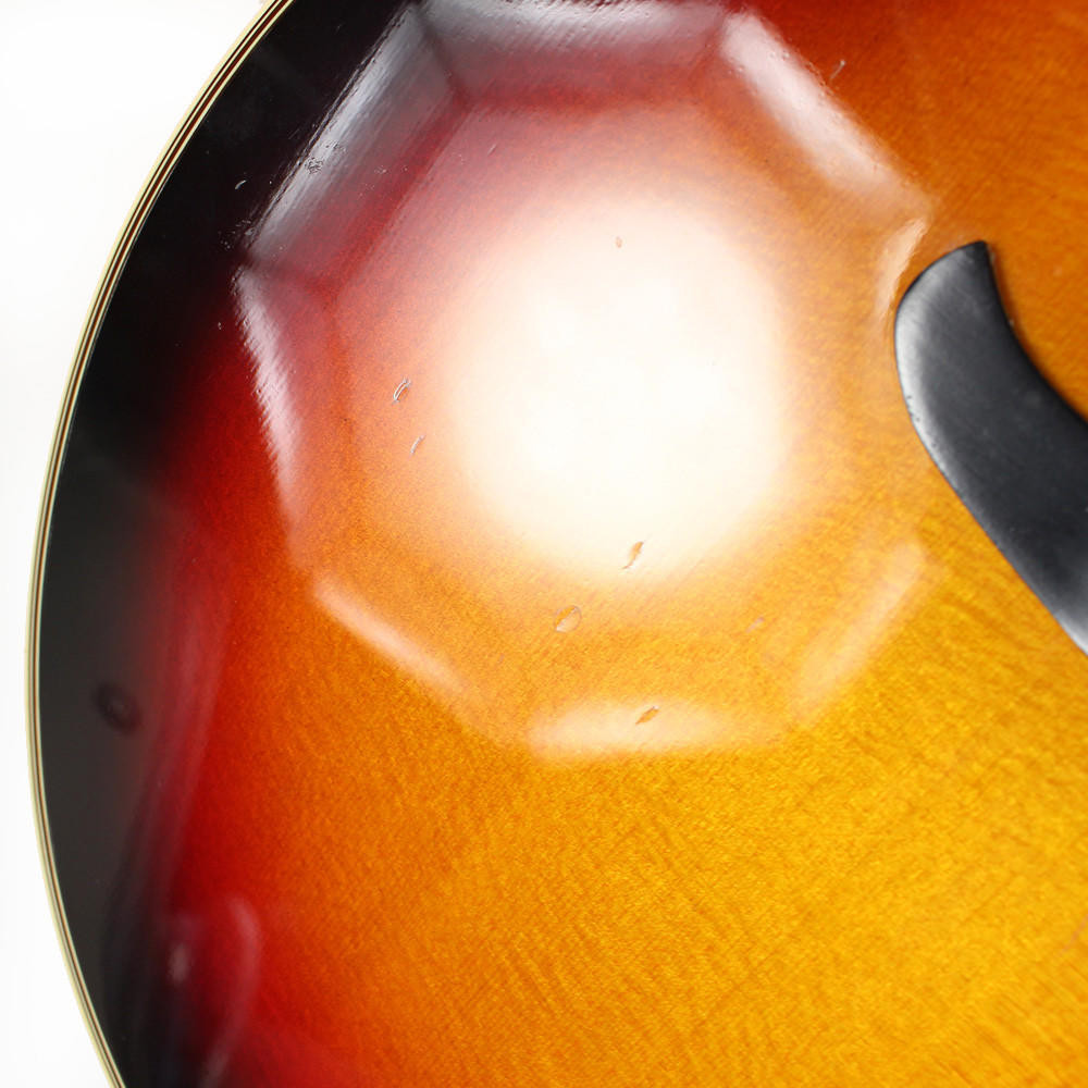 Used Fender El Rio Flame Sycamore Acoustic Electric Guitar in Sunburst