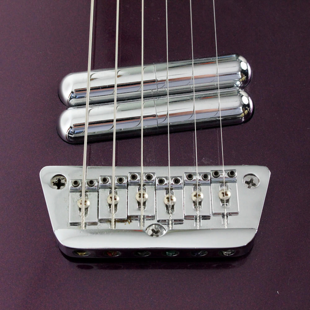 Used Danelectro Hodad Electric Guitar in Metallic Purple | Cream