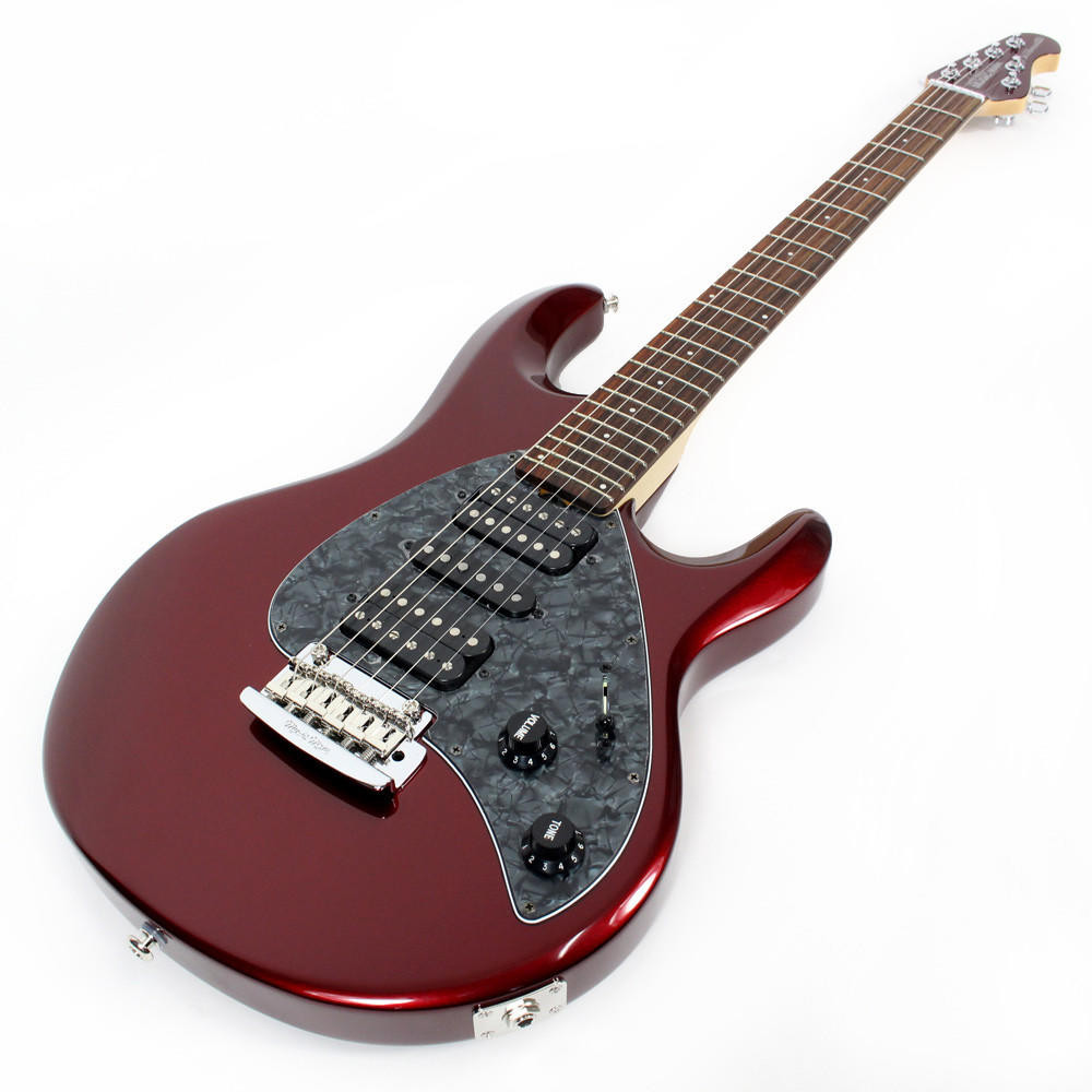 Used Music Man Silhouette HSH w/ Tremolo Bridge in Candy Red 