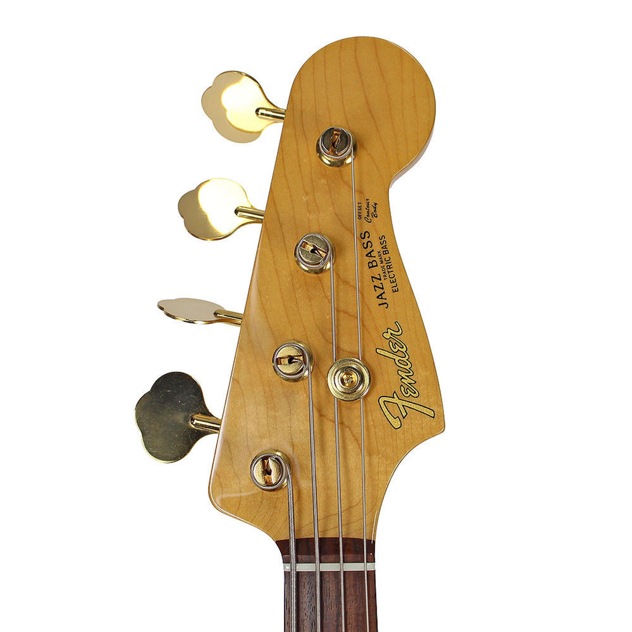 2013 Fender Jazz Bass Made In Japan Flame Koa Top Sunburst