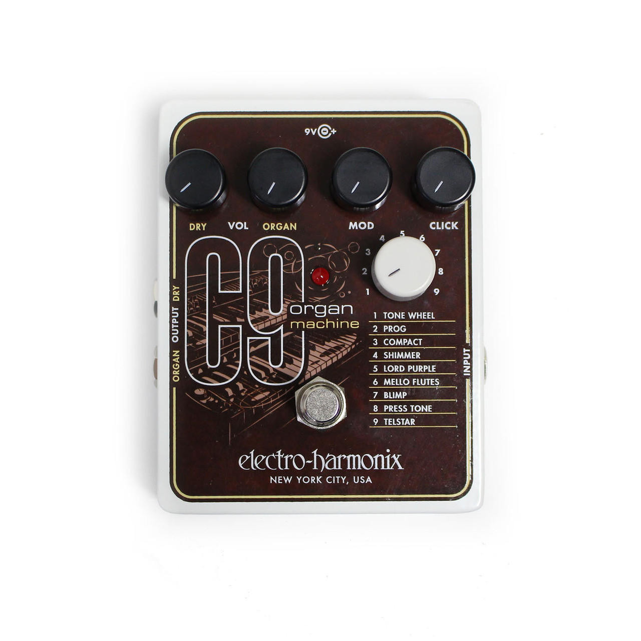 Electro-Harmonix C9 Organ Machine Pedal | Cream City Music