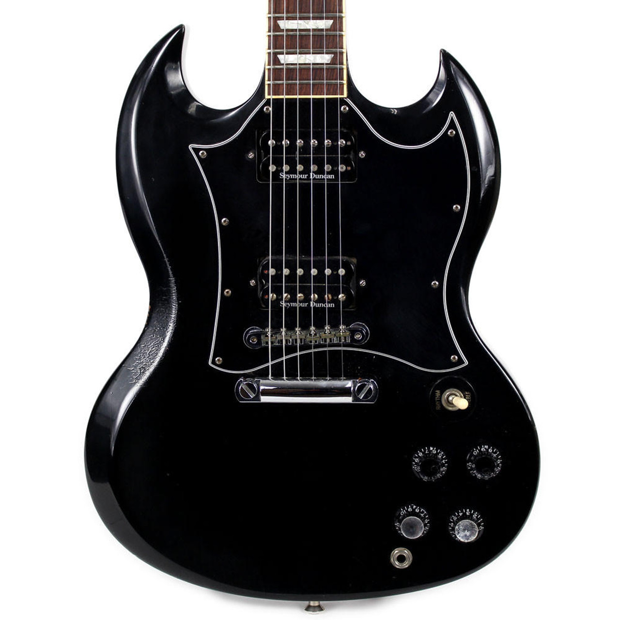 1998 Gibson SG Standard Electric Guitar Black Finish | Cream City