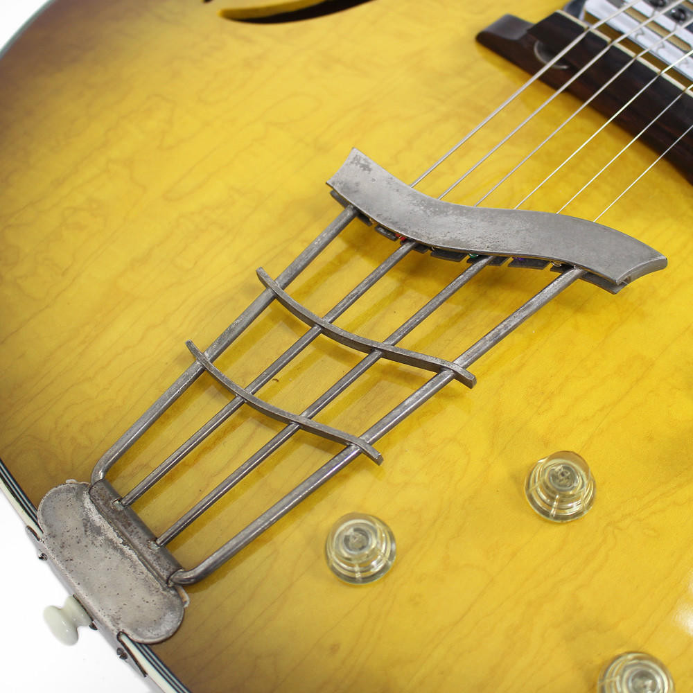 1962 Harmony H-75 in Shaded Brown | Cream City Music