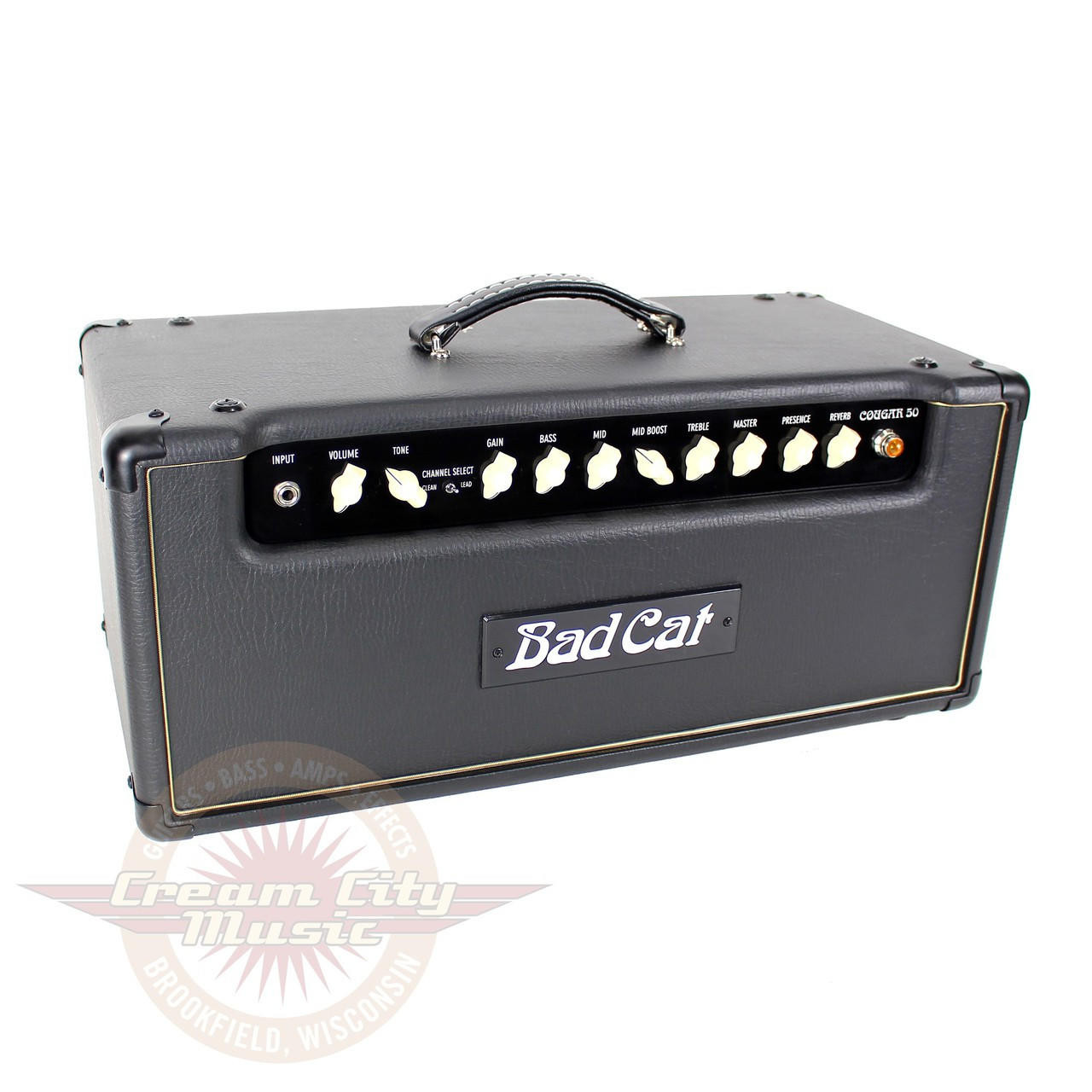 2013 Bad Cat Cougar 50H 50-Watt Tube Amp Head | Cream City Music