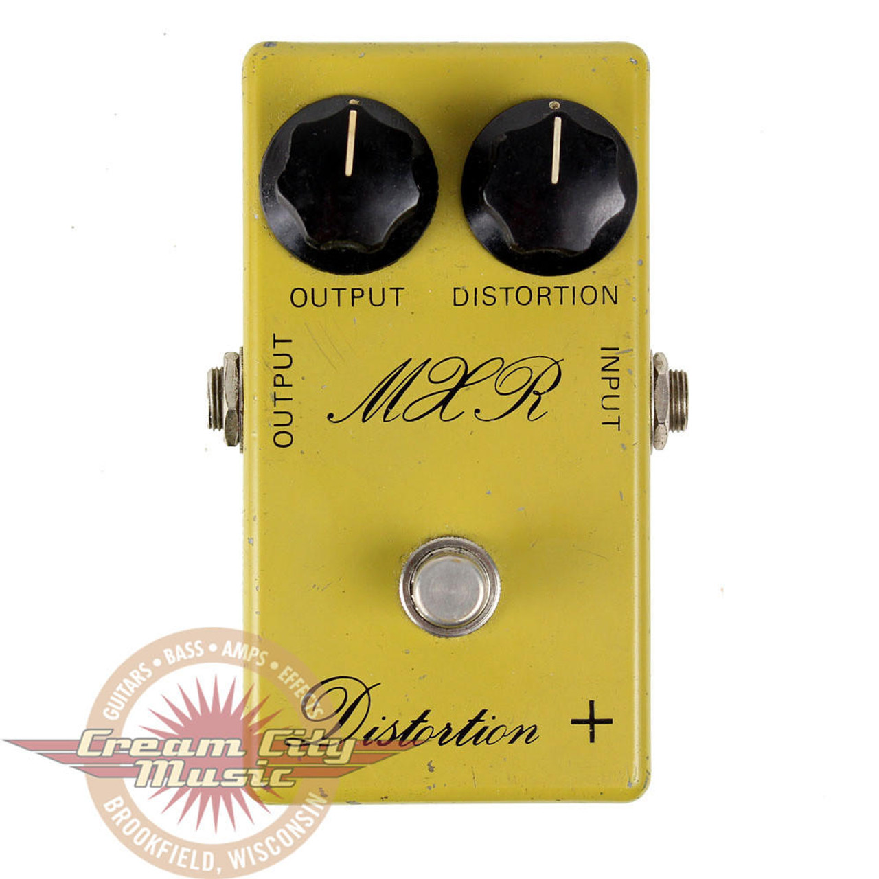 Vintage MXR Script Logo Distortion Plus Guitar Pedal | Cream City