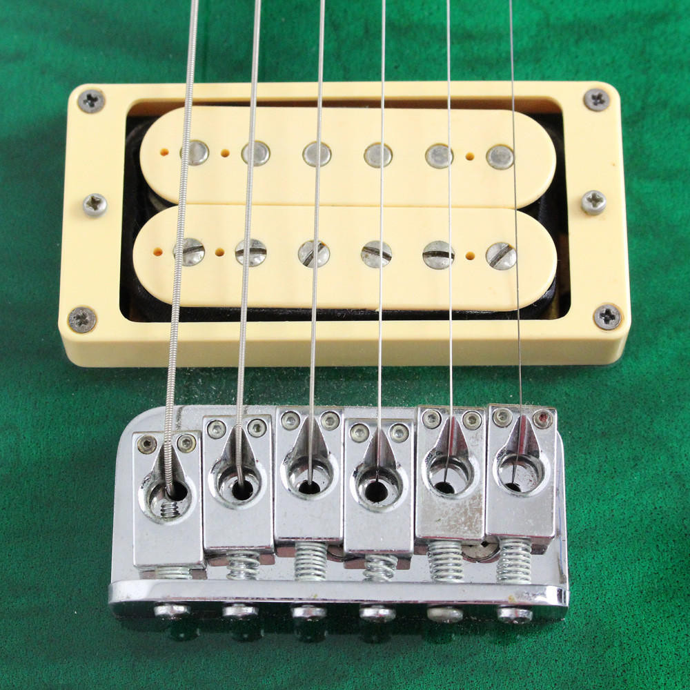 1980 Hamer Special w/ Flame Maple Top in Emerald Green | Cream