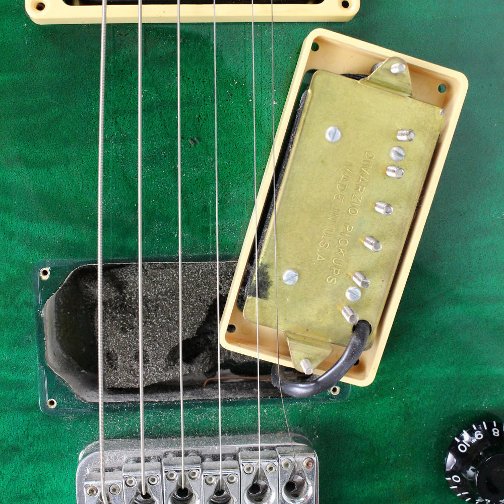 1980 Hamer Special w/ Flame Maple Top in Emerald Green | Cream