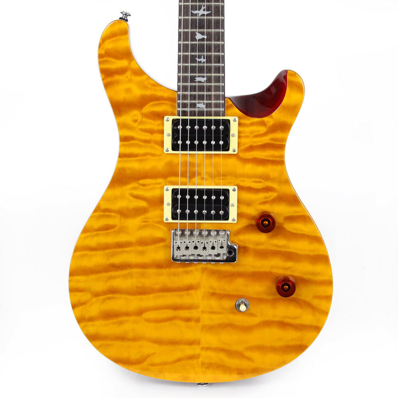 2010 Paul Reed Smith SE Custom 24 w/ Quilted Maple Top in Amber