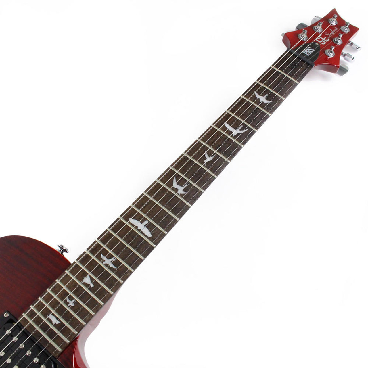 2010 Paul Reed Smith SE Singlecut w/ Flame Maple Top in Trans Red