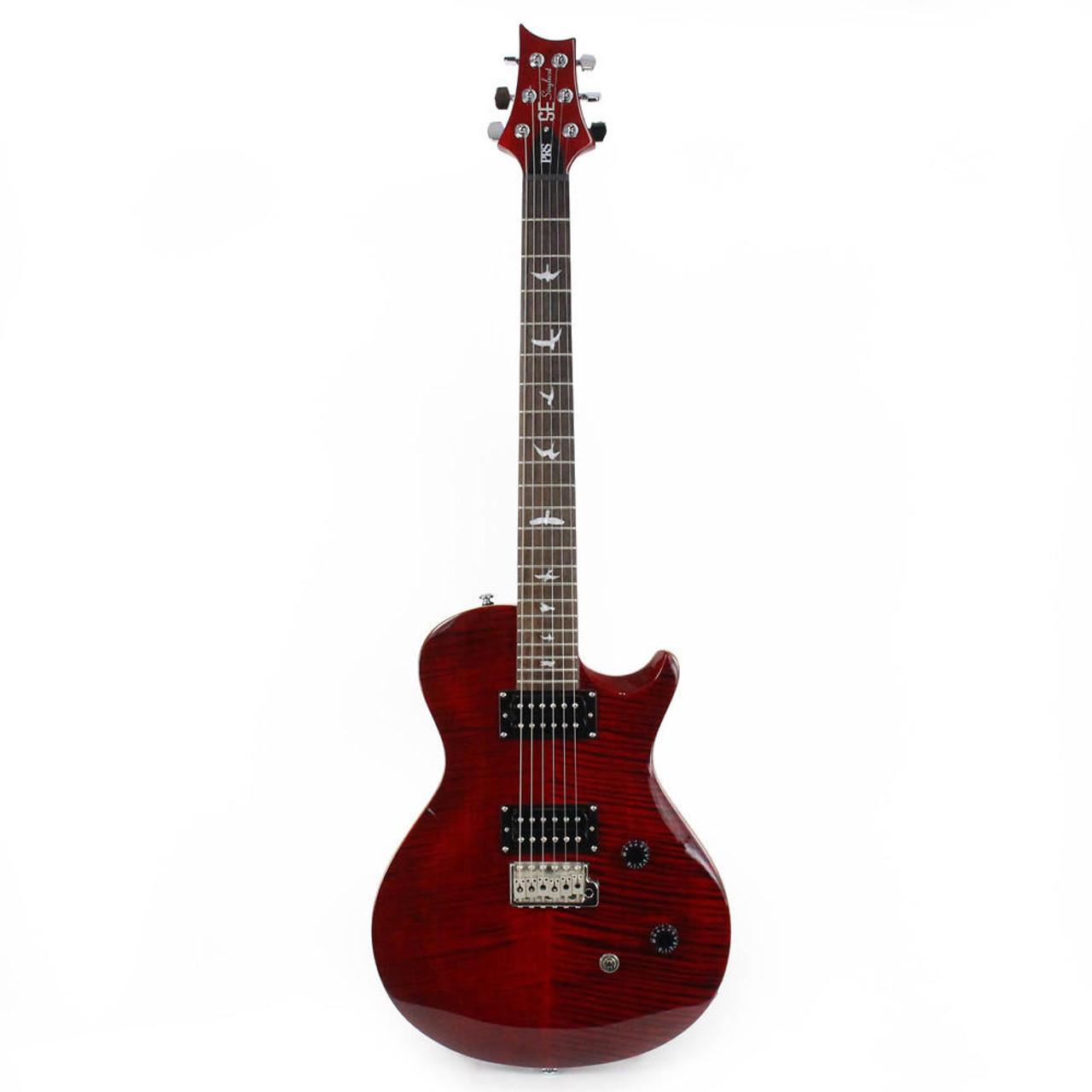 2010 Paul Reed Smith SE Singlecut w/ Flame Maple Top in Trans Red