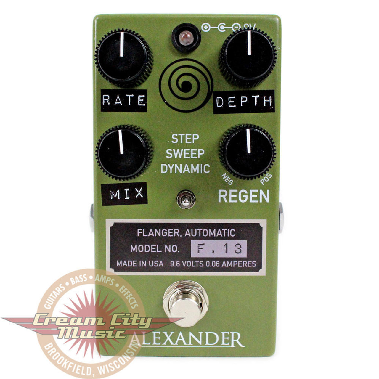 Alexander Pedals F-13 Flanger Guitar Pedal