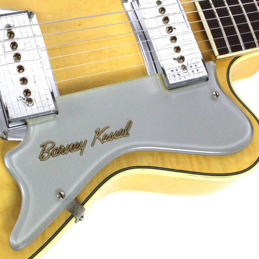 Vintage 1950's Kay K1700 Barney Kessel Pro Electric Guitar Natural