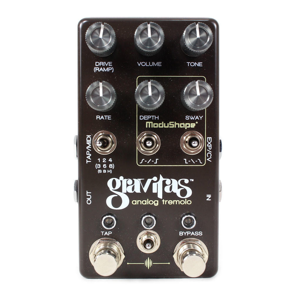 Chase Bliss Audio Gravitas Analog Tremolo Guitar Pedal | Cream