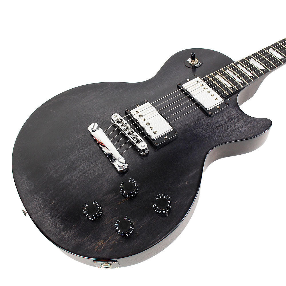 2011 Gibson Les Paul Studio Faded in Ebony | Cream City Music 