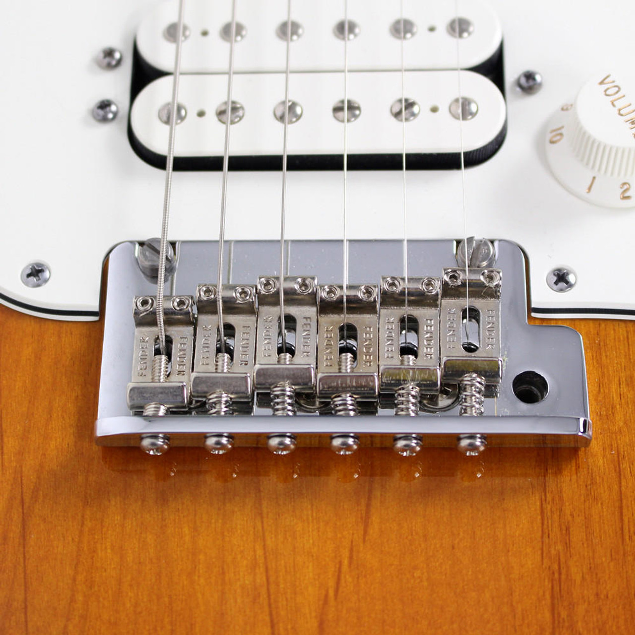 2011 Fender American Standard Stratocaster HSS in 3 Tone Sunburst