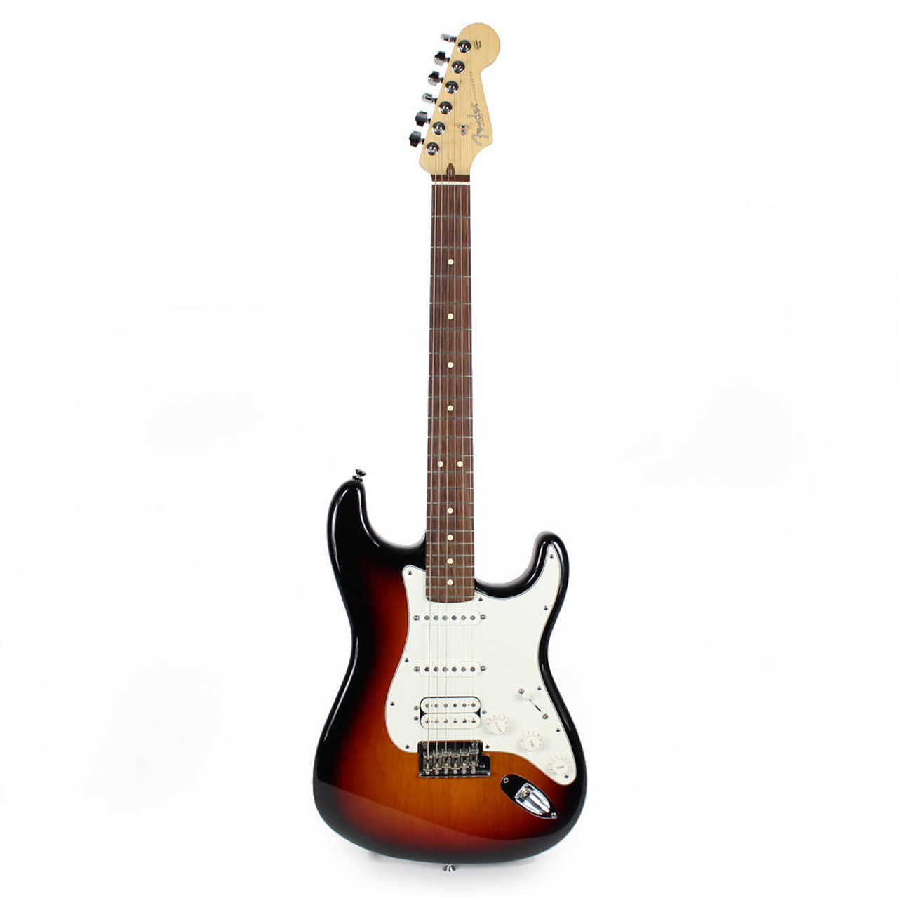 2011 Fender American Standard Stratocaster HSS in 3 Tone Sunburst