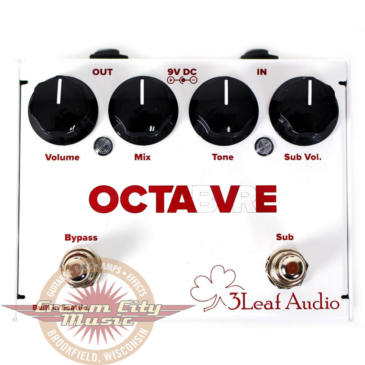 Octabure 3 leaf audio オクターバー 2019モデル 3 Leaf Audio Octabvre Octave Pedal | Cream City Music