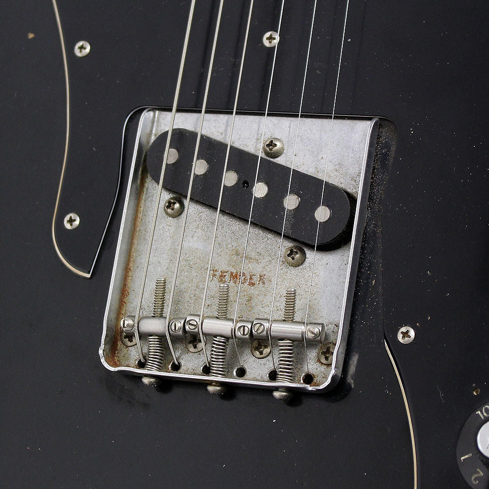 2009 Fender Road Worn '72 Telecaster Custom Electric Guitar Black