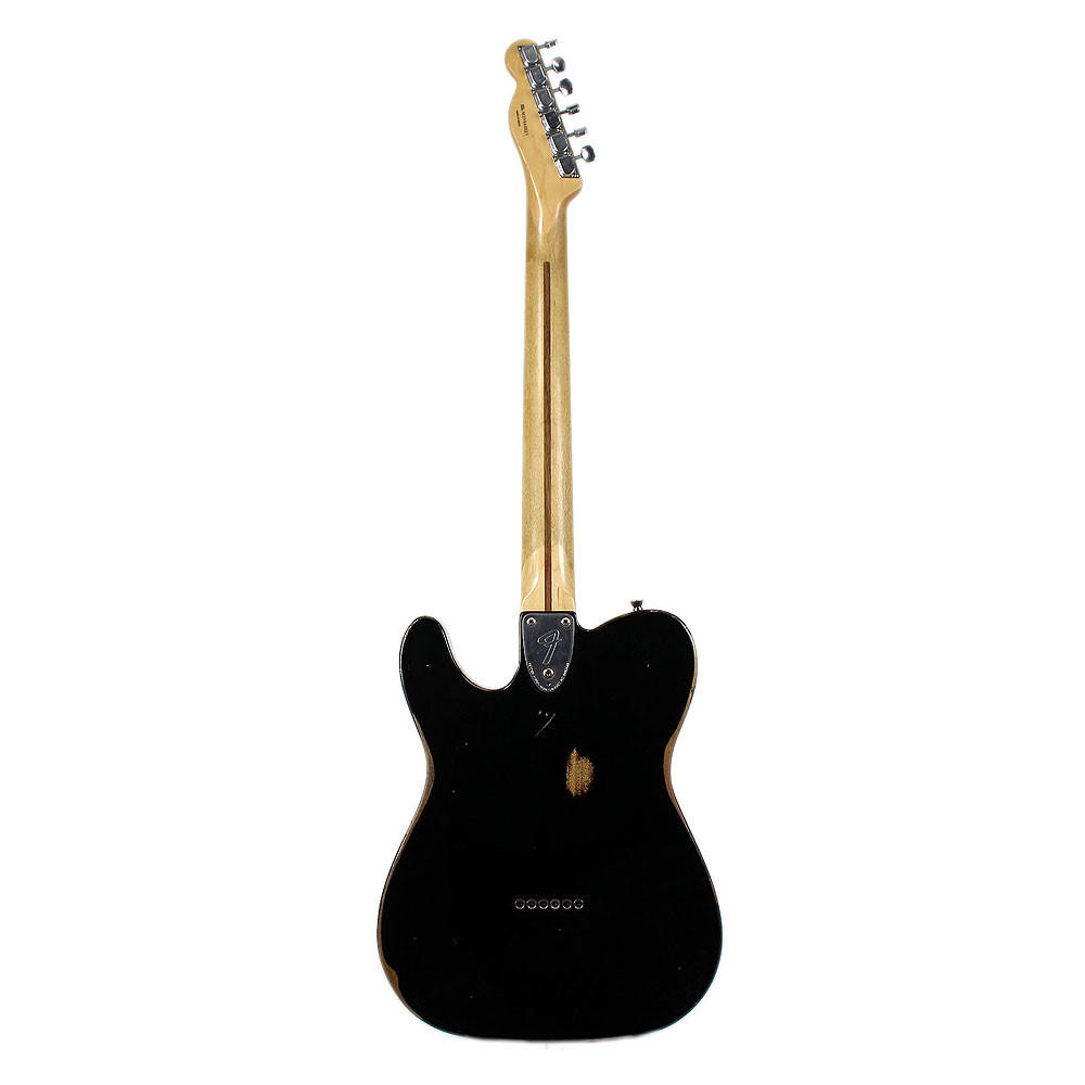2009 Fender Road Worn '72 Telecaster Custom Electric Guitar Black