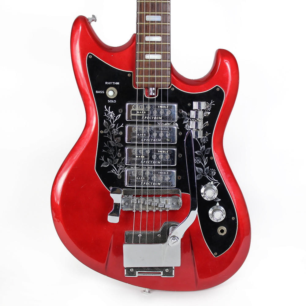Vintage Teisco ET-440 Electric Guitar in Red | Cream City Music