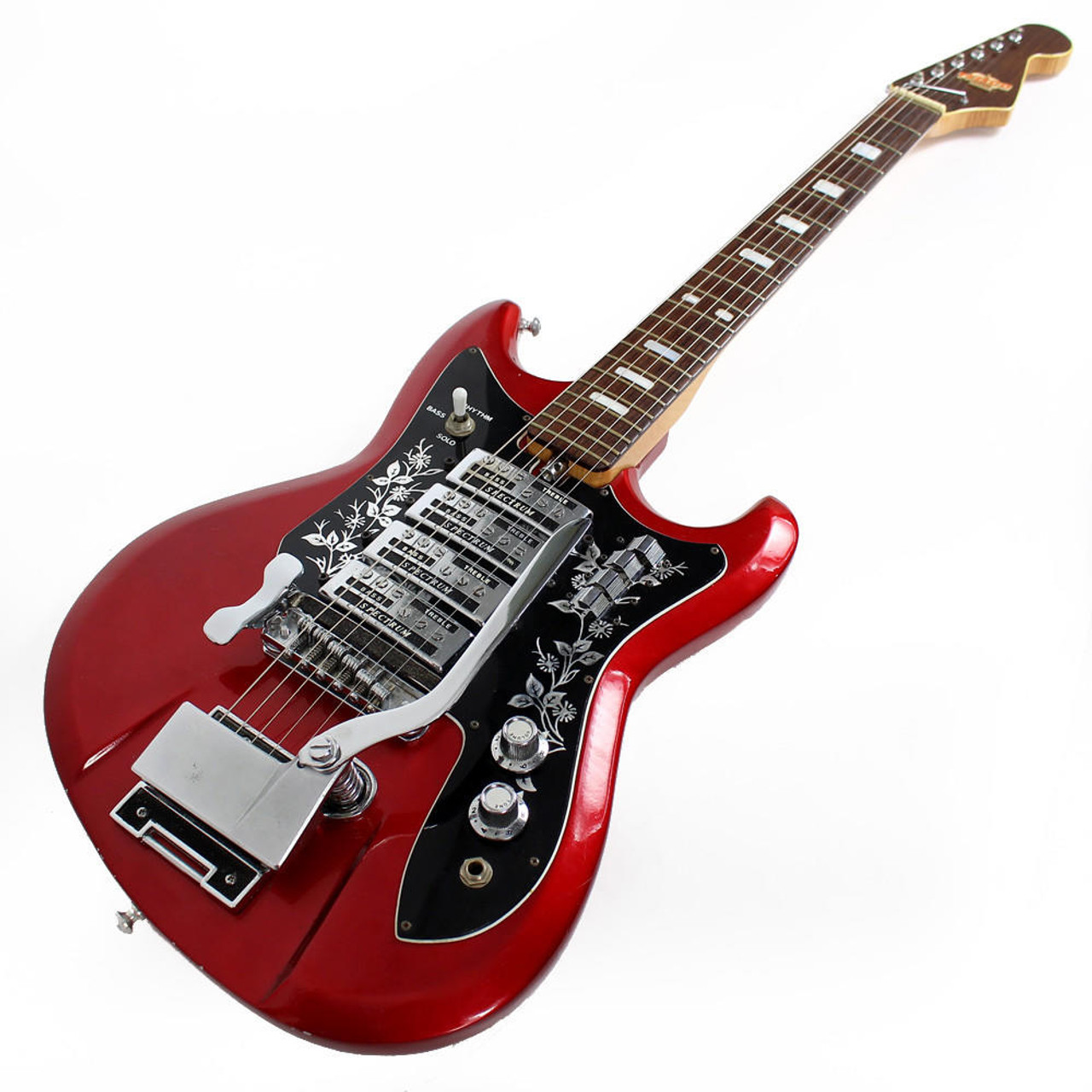 Vintage Teisco ET-440 Electric Guitar in Red