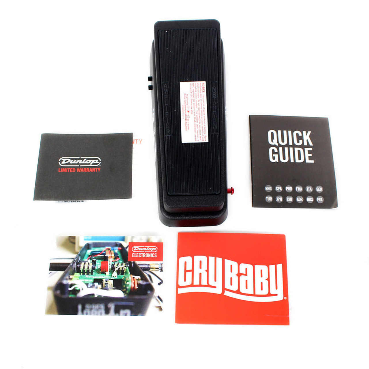 Dunlop Crybaby 95Q Wah Guitar Pedal | Cream City Music