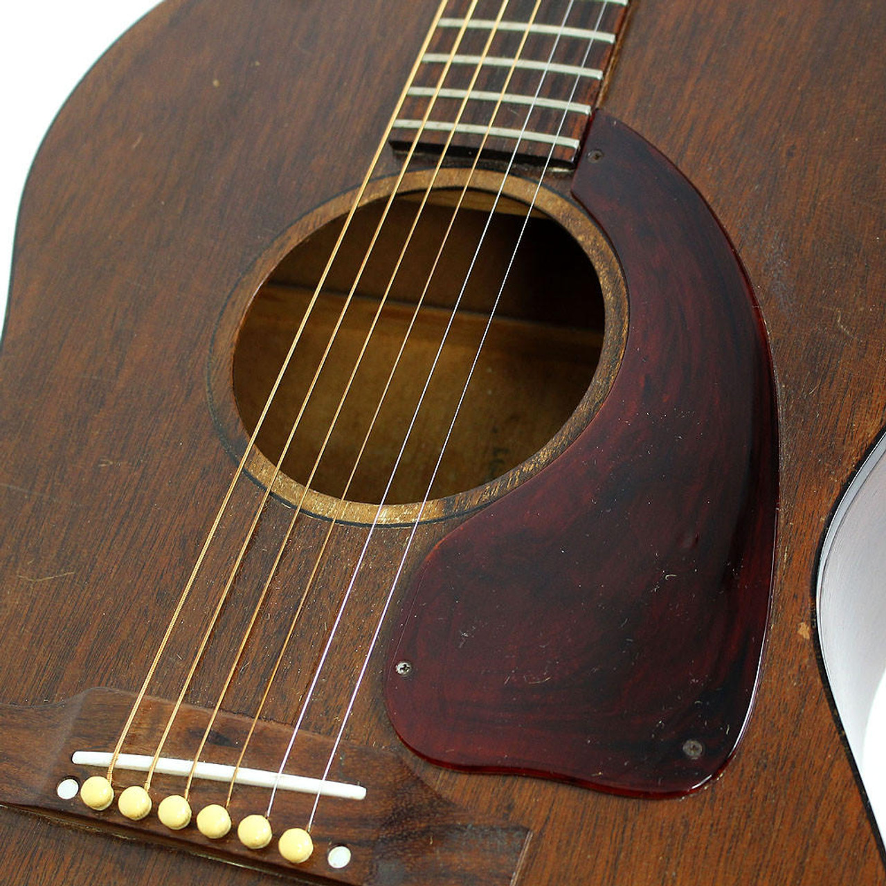 Vintage 1965 Gibson LG-0 All Mahogany Acoustic Guitar Natural Finish