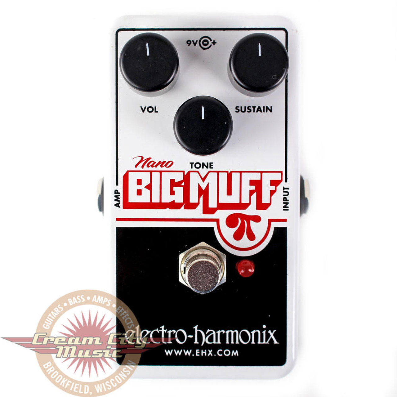 Electro Harmonix Nano Big Muff Pi Fuzz Guitar Pedal | Cream City Music