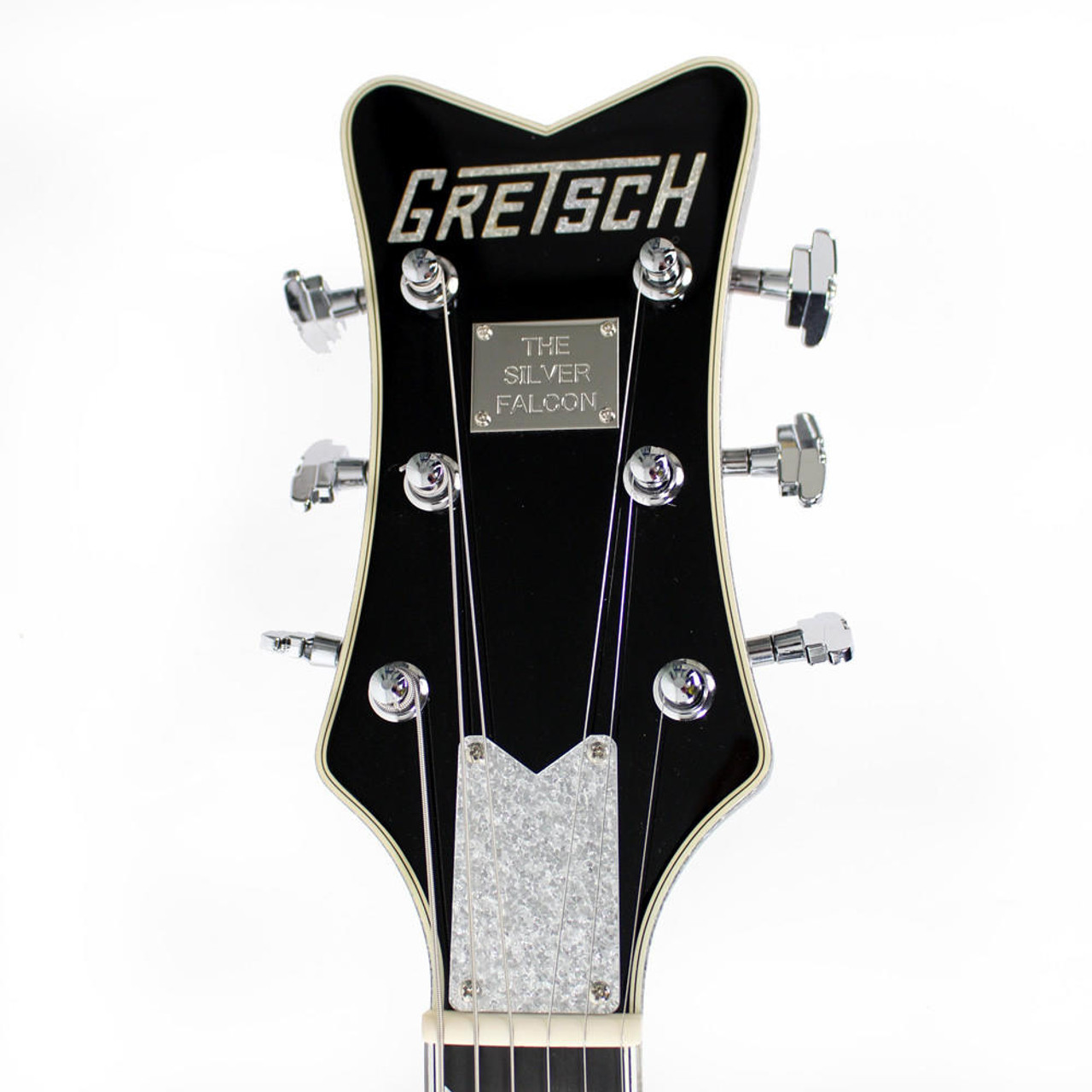 Gretsch G6136TSL Silver Black Falcon with Bigsby & Filtertron's