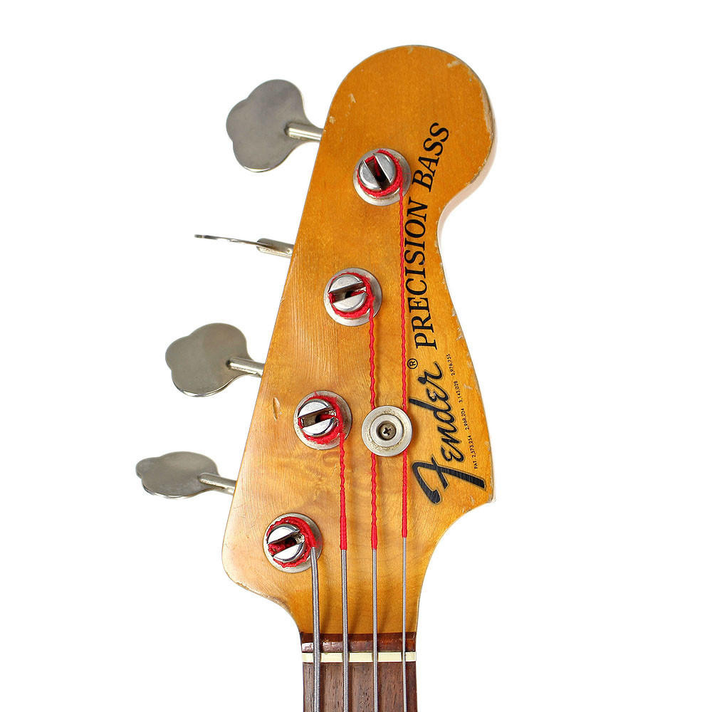 Vintage 1972 Fender Precision Bass Sunburst Finish | Cream City Music