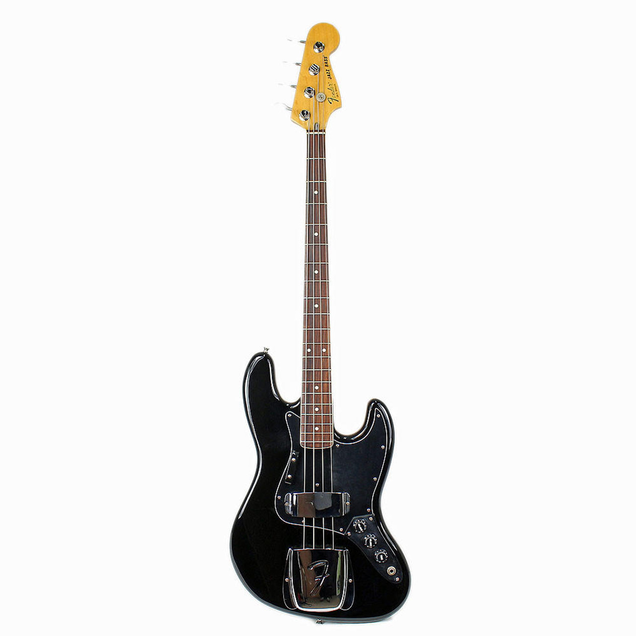 Vintage 1983 Fender Jazz Bass Black